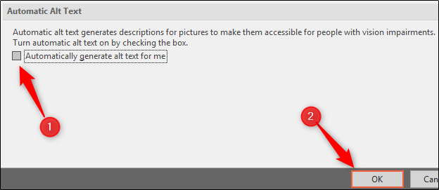 prevent automatic selections in powerpoint for mac